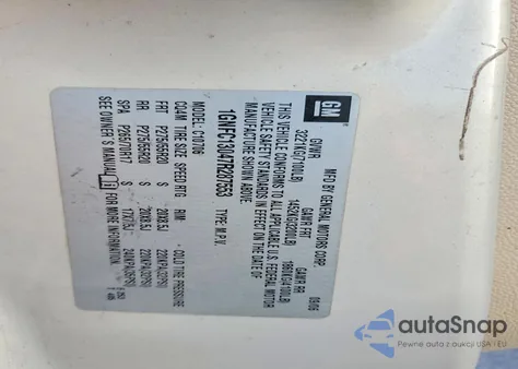 2007 Chevrolet Tahoe C1500 from USA, damaged, VIN 1GNFC13047R287553